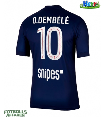 Paris Saint-Germain Ousmane Dembele #10 Hemmatröja 2025-26 Kortärmad